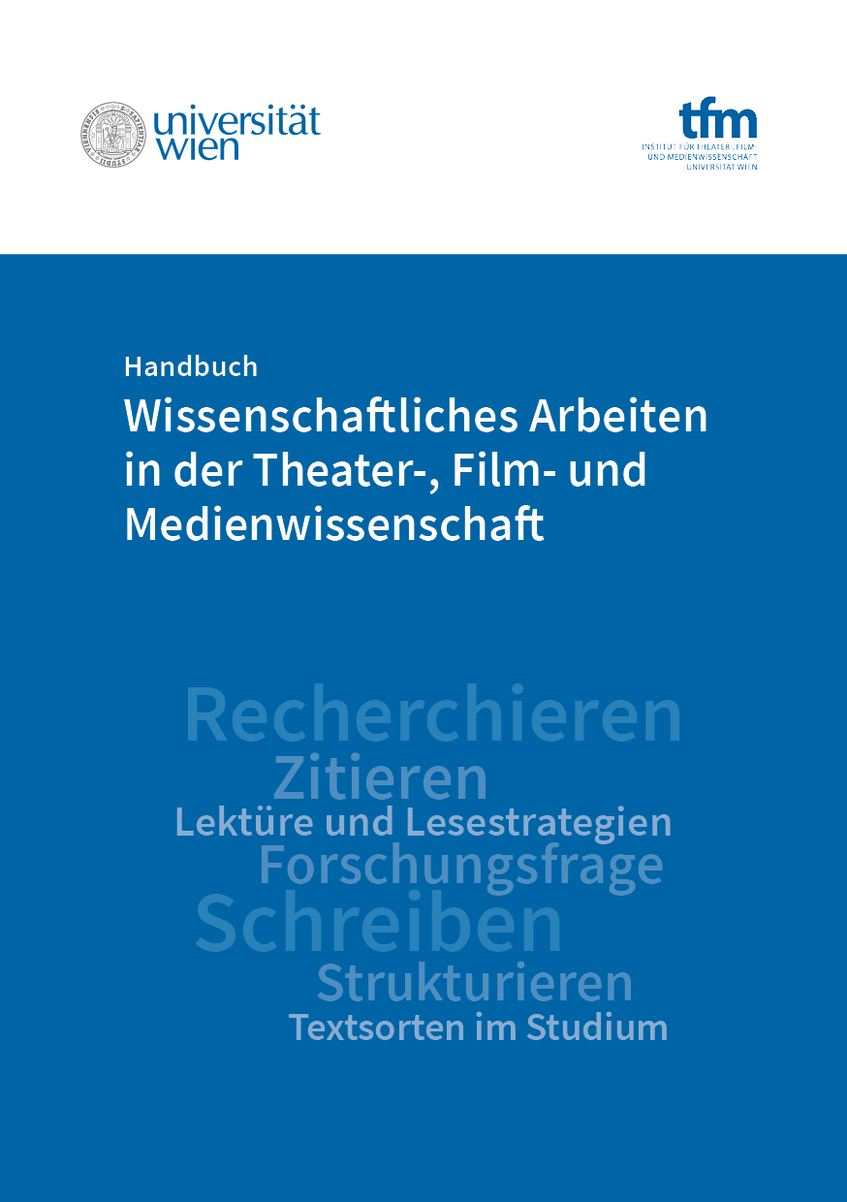 Titelblatt Handbuch Wissenschaftliches Arbeiten
